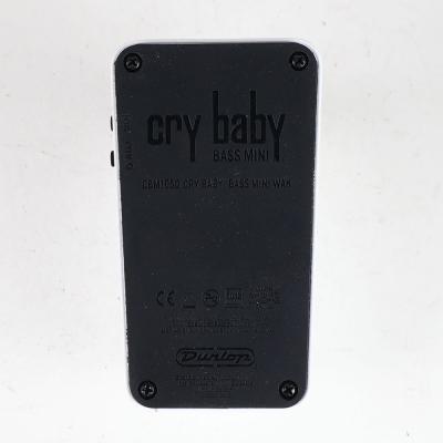 【中古】 JIM DUNLOP CBM105Q Cry Baby Mini Wah ワウペダル 裏面