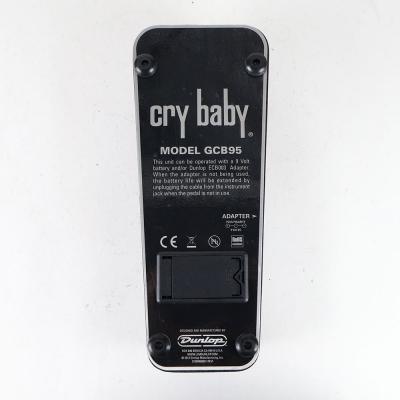 【中古】 ワウ エフェクター JIM DUNLOP Cry Baby GCB-95 ワウペダル 裏面