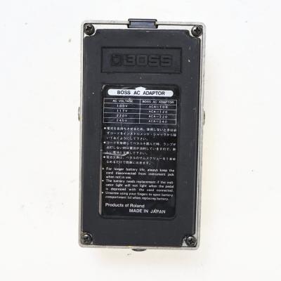 【中古】 スーパーオーバードライブ エフェクター BOSS SD-1 Super Over Drive Made in Japan ギターエフェクター 裏面