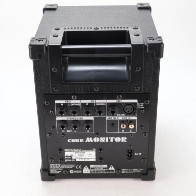 【中古】モニタースピーカー ROLAND CM-30 ポータブルミキシングモニター 背面