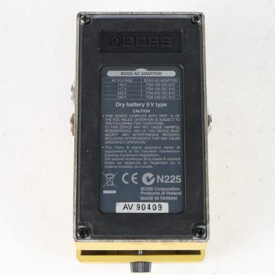 【中古】 エフェクター BOSS FBM-1 Fender 59 Bassman ギターエフェクター 59ベースマン 裏面
