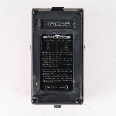 【中古】 フランジャー BOSS BF-2 Flanger Made in Japan Black Label ボス ギターエフェクター 裏面