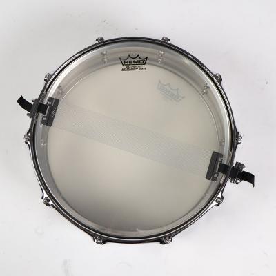 【中古】スネアドラム パール Pearl SensiTone Custom Alloy Elite STAINLESS STEEL 14x5 スティールシェル 裏面
