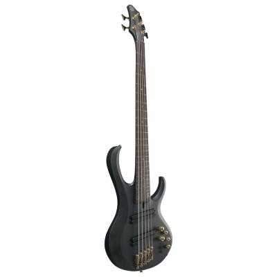 IBANEZ アイバニーズ BTB605LM-BKF Black Flat 5弦エレキベース 斜めアングル画像