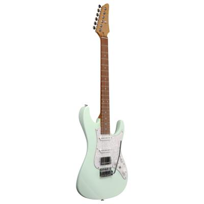 IBANEZ アイバニーズ AZ22S2-MGR AZ Standard SSH Mint Green エレキギター 斜めアングル画像