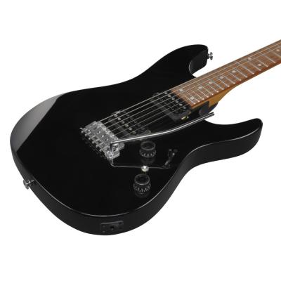 IBANEZ アイバニーズ AZ24S2-BK AZ Standard HH Black エレキギター ボディ斜めアングル画像