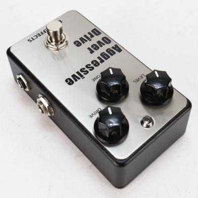 【中古】 オーバードライブ E.N.T EFFECTS Aggressive Over Drive ギターエフェクター 本体画像 斜め