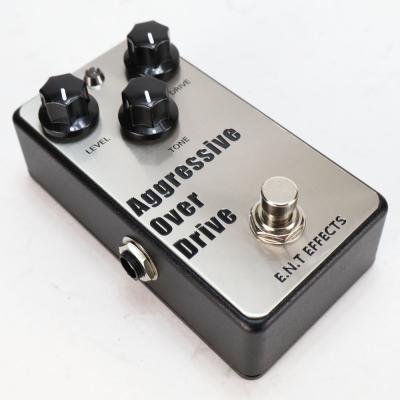 【中古】 オーバードライブ E.N.T EFFECTS Aggressive Over Drive ギターエフェクター 本体画像 斜め 2