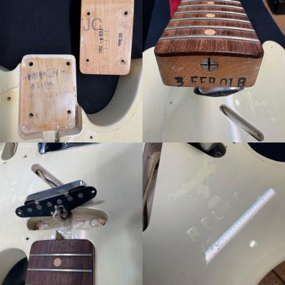 【中古】 エレキギター Fender Custom Shop 1963 Telecaster White Blonde NOS 2001年製 フェンダーカスタムショップ テレキャスター ピックアップ、ネック