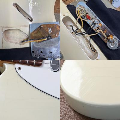 【中古】 エレキギター Fender Custom Shop 1963 Telecaster White Blonde NOS 2001年製 フェンダーカスタムショップ テレキャスター 傷