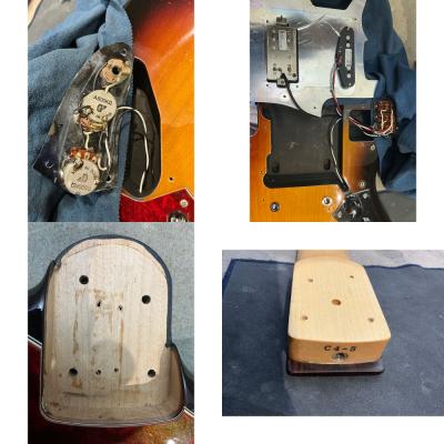 【中古】 SCHECTER シェクター AR-06 3TSB/R エレキギター ピックアップ、ネック