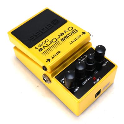 【中古】 ベースオーバードライブ エフェクター BOSS ODB-3 Bass OverDrive ベースエフェクター リア斜めアングル画像