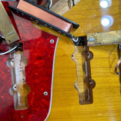 【中古】 Fender Japan フェンダージャパン ジャズベース JB62-58 3TS 1993年〜1994年製 エレキベース ピックアップ