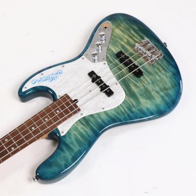 【中古】 エレキベース MOMOSE MJ-BC-’21WSE-F・TOCHI/NJ RBL-B 30TH ANNIVERSARY モモセ 2021年製 Royal Blue Burst ボディトップ