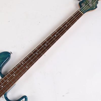 【中古】 エレキベース MOMOSE MJ-BC-’21WSE-F・TOCHI/NJ RBL-B 30TH ANNIVERSARY モモセ 2021年製 Royal Blue Burst 指板