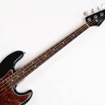 【中古】J.W.Black Guitars JWブラック JWB-JP-JB Black 2020年製 マッチングヘッド 日本製 エレキベース 指板