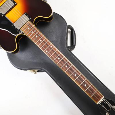 【中古】 エレキギター Edwards by ESP E-SA-125LTS 2010年頃製造 ネック修正リペアあり セミアコースティックギター ES335スタイル ラッカートップ塗装 Seymour Duncanピックアップ搭載 ネック