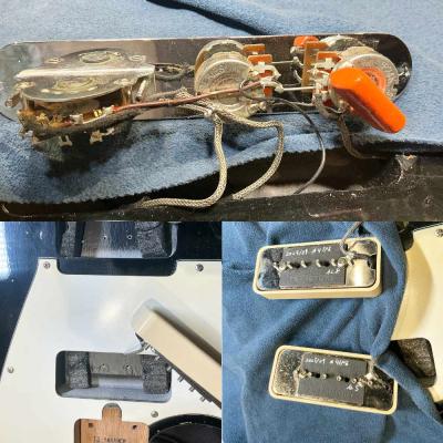 【中古】T.S factory TSファクトリー 151A-SP L/H BK Aged 2025年製 エイジド レフトハンド エレキギター 内部
