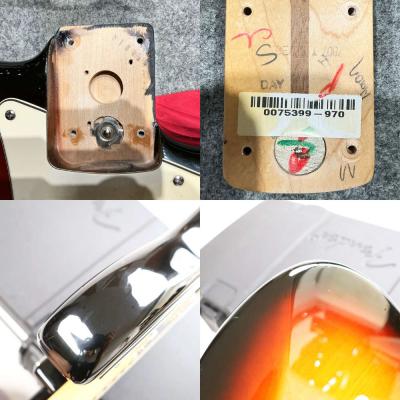 【中古】 エレキギター Fender American Standard Stratocaster HSS Maple Fingerboard 3TS 2007年製 フェンダー アメリカンスタンダード 内部 傷