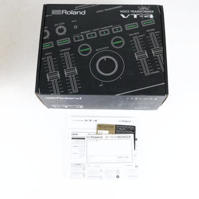 【中古】 ボイスエフェクト ボーカルエフェクター ROLAND VT-4 Voice Transformer ボイストランスフォーマー ローランド 付属品