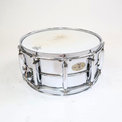 【中古】 スネアドラム パール Pearl SensiTone Steel Custom Alloy 14x6.5 スチールシェル