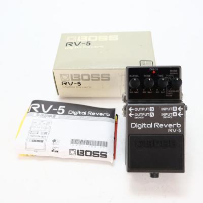 【中古】デジタルリバーブ エフェクター BOSS RV-5 Digital Reverb ボス リヴァーブ エフェクター