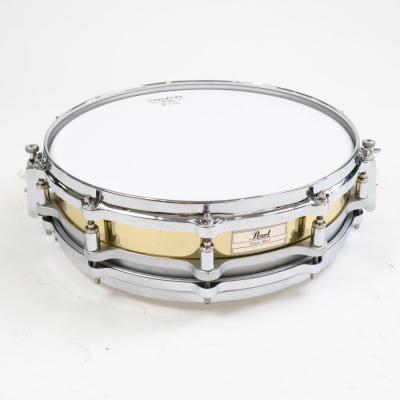【中古】スネアドラム パール Pearl Free Floating Snare Brass Shell 14×3.5 ピッコロスネア