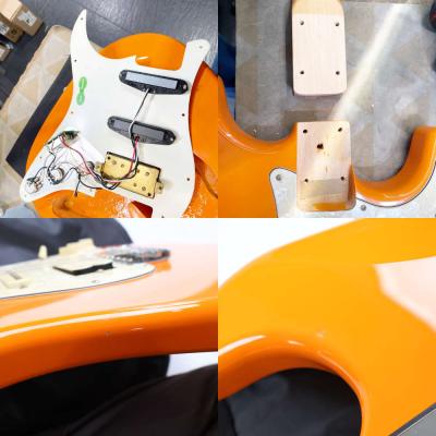 【中古】 エレキギター Crush by Orange Crush Guitar STタイプ