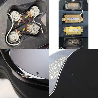 【中古】 エレキギター ZEMAITIS Antanus A24SU BLACK PEARL DIAMOND ゼマイティス Antanus Superior Series ゼマティス ホワイトパールハート 内部 傷