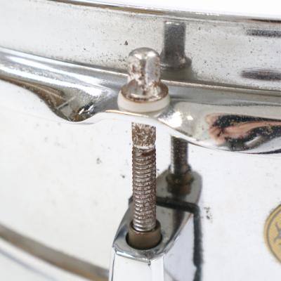 【中古】 スネアドラム パール Pearl SensiTone Steel Custom Alloy 14x5.5 スチールシェル 詳細画像