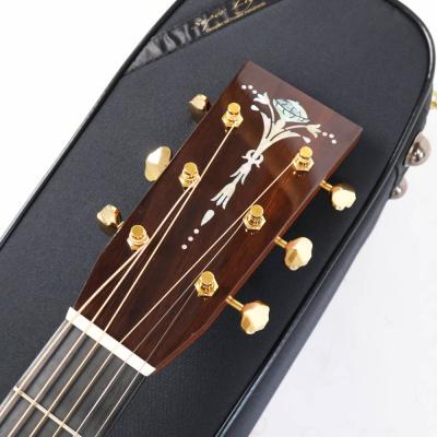 【中古】 アコースティックギター Asturias E.C. CUSTOM 2025年製 L.R.Baggsピックアップ搭載モディファイあり ヘッド画像