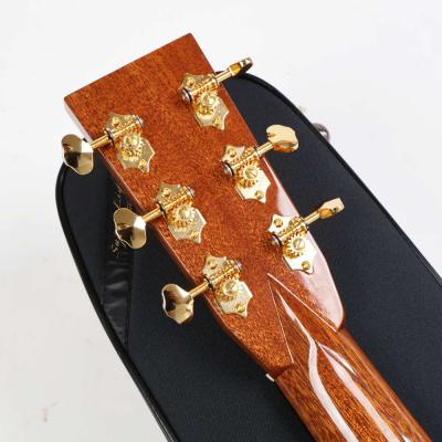 【中古】 アコースティックギター Asturias E.C. CUSTOM 2025年製 L.R.Baggsピックアップ搭載モディファイあり ヘッド裏画像