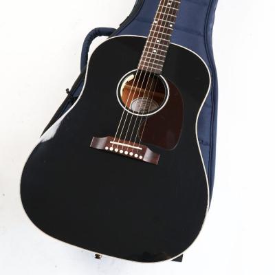 【中古】 アコースティックギター Gibson J-45 Ebony Gloss 2023年製 ギブソンJ45 L.R.Baggs Anthemピックアップシステム搭載 ボディ画像