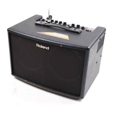【中古】 アコギアンプ ローランド ROLAND AC-60 アコースティックギター用アンプ アコギアンプ 斜めアングル画像