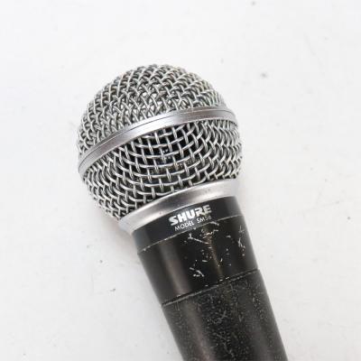 【中古】 マイク ダイナミックマイク ボーカル用 SHURE SM58 スモールロゴ Made in USA シュアー 58 ゴッパ シュア 詳細画像