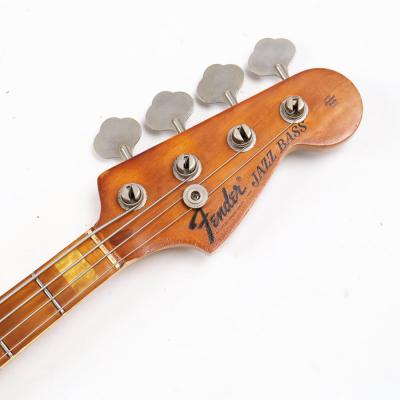 【中古】 Fender USA フェンダー Jazz Bass SunBurst 1974年製 ジャズベース ブロックインレイ 4点止めネック エレキベース ヘッド