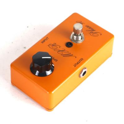 【中古】 フェイザー MXR CSP101SL Script Phase90 LED ギターエフェクター PHASE 90 フェイズ90 筆記体ロゴ LEDあり リア斜めアングル画像