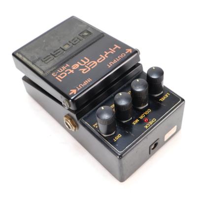 【中古】 ハイパーメタル BOSS HM-3 HYPER Metal ギターエフェクター ディストーション リア斜めアングル画像