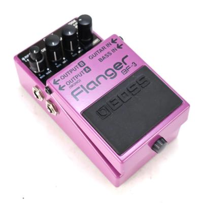 【中古】 フランジャー エフェクター BOSS BF-3 Flanger ギターエフェクター 斜めアングル画像