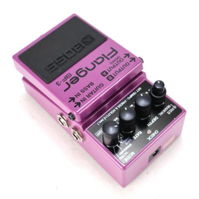 【中古】 フランジャー エフェクター BOSS BF-3 Flanger ギターエフェクター リア斜めアングル画像