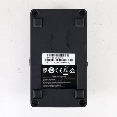 【中古】 Ampeg Classic Analog Bass Preamp ベース用プリアンプ 裏面