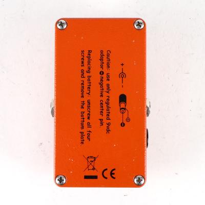 【中古】オーバードライブ ブースター エフェクター Xotic Guitars BB Preamp ギターエフェクター プリアンプ 裏面