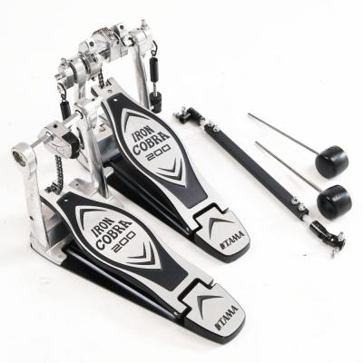 【中古】 ドラムツインペダル タマ TAMA HP200PTW Iron Cobra 200 Twin Pedal Power Glide アイアンコブラ