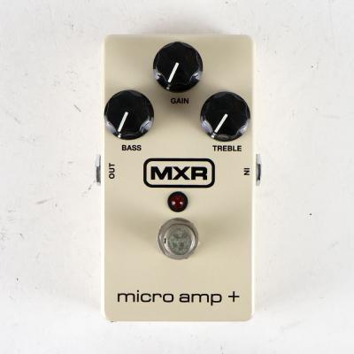 【中古】 MXR M233 Micro Amp + ブースター エフェクタ— 正面