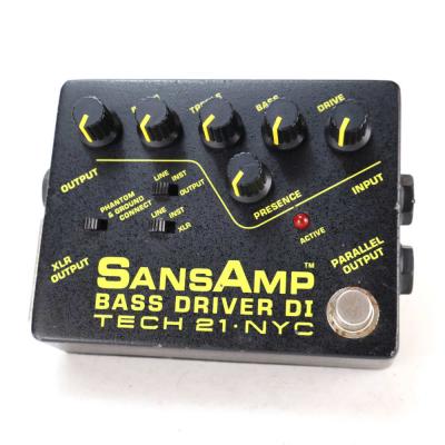 【中古】サンズアンプ ベースドライバーDI TECH21 SansAmp BASS DRIVER DI 旧仕様 ベース用DI プリアンプ
