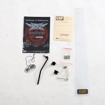 【中古】 ESP E-II 7弦エレキギター Arrow-7 BABYMETAL BK/RED べビーメタル アロウ7 付属品