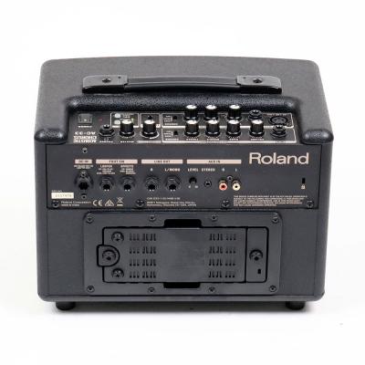 【中古】 アコギアンプ ローランド ROLAND AC-33 アコースティックギター用アンプ ブラック 背面