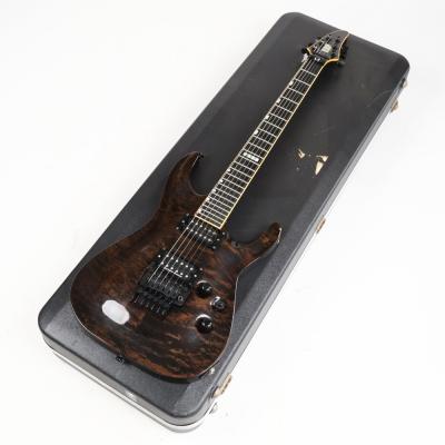 【中古】 エレキギター ESP Horizon Custom See Thru Black 1995年頃製造 Mod. リアピックアップ Seymour Duncan TB-5(Duncan Custom)に交換済み ホライゾンカスタム
