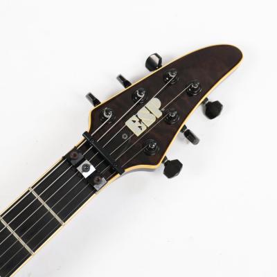 【中古】 エレキギター ESP Horizon Custom See Thru Black 1995年頃製造 Mod. リアピックアップ Seymour Duncan TB-5(Duncan Custom)に交換済み ホライゾンカスタム ヘッド
