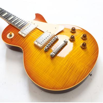 【中古】 エレキギター Gibson Custom Shop Historic Collection 1959 Les Paul Reissue R9 Sunburst 2000年製 3.90kg 圧巻のフレイムトップ 美品 Good Wood Era ギブソン レスポール ボディトップ